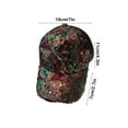 thumbnail image 3 of LiUMX Glitter Sequin Baseball Cap for Women | Adjustable Mesh Back Hat with Bling Bling Rhinestones | Breathable Sun Hat for Party, Travel & Outdoor Activities | One Size Fits (56-62cm), 3 of 5