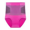 thumbnail image 6 of Women's High Waisted Seamless Shapewear Shorts, Tummy Control Butt Lifting Panties, Body Shaper Slimming Underwear 4-in-1 Sculpting Shorts High-Waisted Yoga Pants for Gym Running Workout, 6 of 6