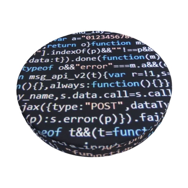 Balery Function Source Code Fundas de asiento para taburete de bar redondo de tela de terciopelo ajustables que protegen de arañazos y manchas para sillas de 14 a 17 pulgadas.-12 inch