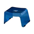 thumbnail image 1 of Luzkey Small Stool Step Stool Stable Shoe Stool for Bedroom Adults and Kids Bedside Blue, 1 of 8