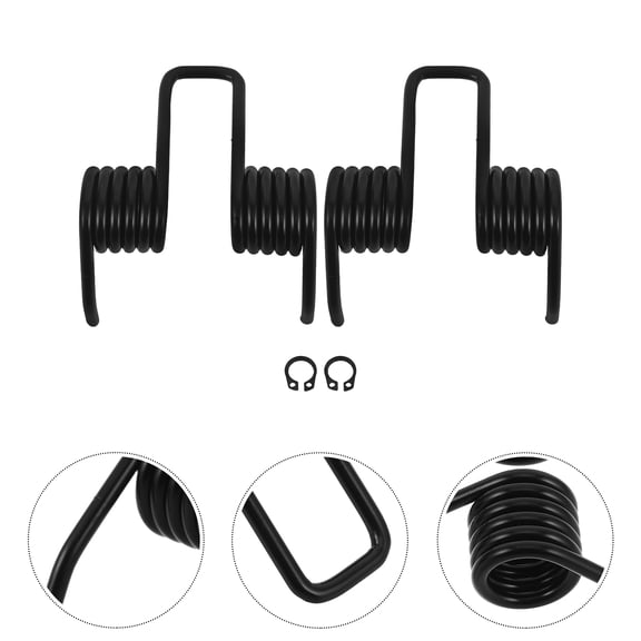 OUNONA 2Pcs Reinforced Motorcycle Seat Springs for Cushioning and Rebound Suitable for Various Motorcycles