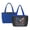 American Flag Eagle, variant on American Flag Eagle Print Large Capacity Reversible Tote Bag, Women 's Quilted America 250th Anniversary Handbag with Side Pockets, Lightweight Top Handle Satchel for Work Shopping, Blue