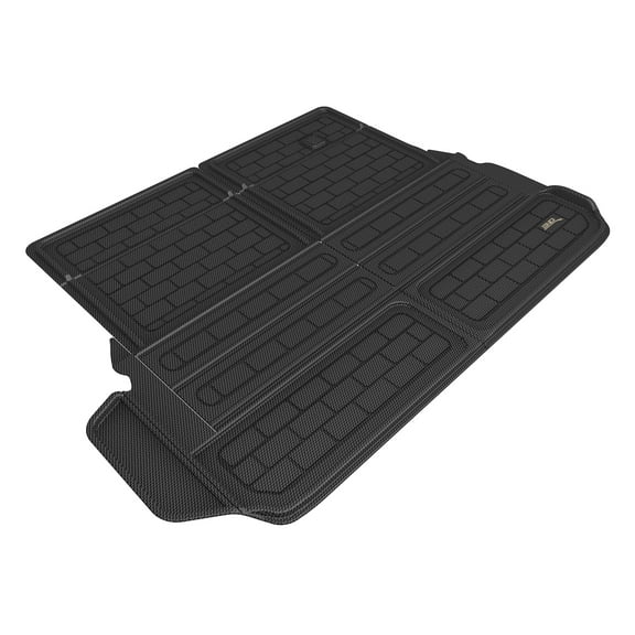 3D MAXpider Custom Fit Kagu Foldable Cargo Liner (Black) Compatible with Lexus GX 550 6-Seat 2024-2025- Cargo Liner