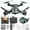 Blue, variant on Ikohbadg 1080P HD WiFi FPV Drone with Obstacle Avoidance, Foldable RC Quadcopter, VR Support, Multiple Flight Modes, and Trajectory Fly for Kids and Adults