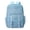 Light Blue, variant on AURORADY Hot Sales Black Transparent Mesh Backpack Dual Buckle Front Strap Multi Layer Zipper Compartments See Through Net Swimming Beach Gym Travel School Backpack Dual Side Mesh Bottle Pockets