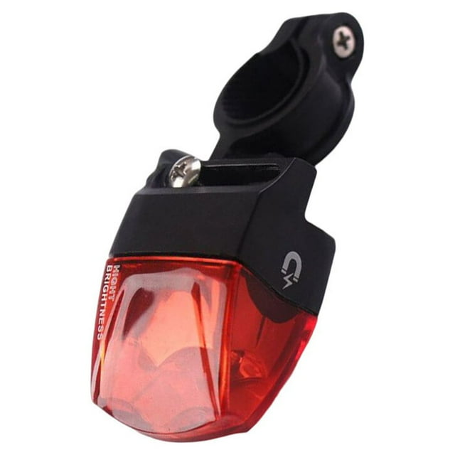 Waterproof Bike Magnetic Tailight Rear Light Safety Universal Self-powered Smart Induction Bicycles Night Cycling