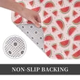 thumbnail image 6 of Pofeuu Watermelon Print Flannel Doormats Rug16"x24"Rug Washable Doormats Indoor Outdoor Rugs for Layered Front Door Mats, Porch, Kitchen, Entryway, 6 of 7
