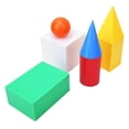 thumbnail image 4 of Kit De Enseñanza Geométrica, Bellamente Accesorios De Enseñanza Modelo Geométrico Conciso, Color Adecuado Para Jóvenes Para La Escuela Se Puede Usar Solo Familia Apropiada ANGGREK Descripción de la referencia, 4 of 5