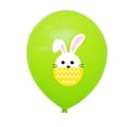 thumbnail image 4 of 25Pcs 12 Inches Easter Balloons Creative Easter Balloons Decor Cartoon Rabbit Printed Balloons Lovely Latex Balloons for Party without Line with 1Pc Banner, 4 of 6