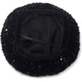 thumbnail image 4 of Bling Beret Hats for Women Sequin Paris Artist Cap Fashionable Ladies Sparkle Shining French Style Beanie Beret, 4 of 5