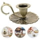 thumbnail image 3 of Portavelas de metal, candelabro, soporte para velas de pilar, centro de mesa decorativo, 3 of 7