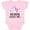 AD-Pink, variant on Inktastic My Meme Loves Me Girl Unicorn Girls Baby Bodysuit