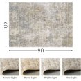 thumbnail image 2 of Modern Abstract Area Rug Carpet x Rugs for Living Room-Machine Washable Rugs for Bedroom Dining Living Room Rug Multi-Color, 2 of 6