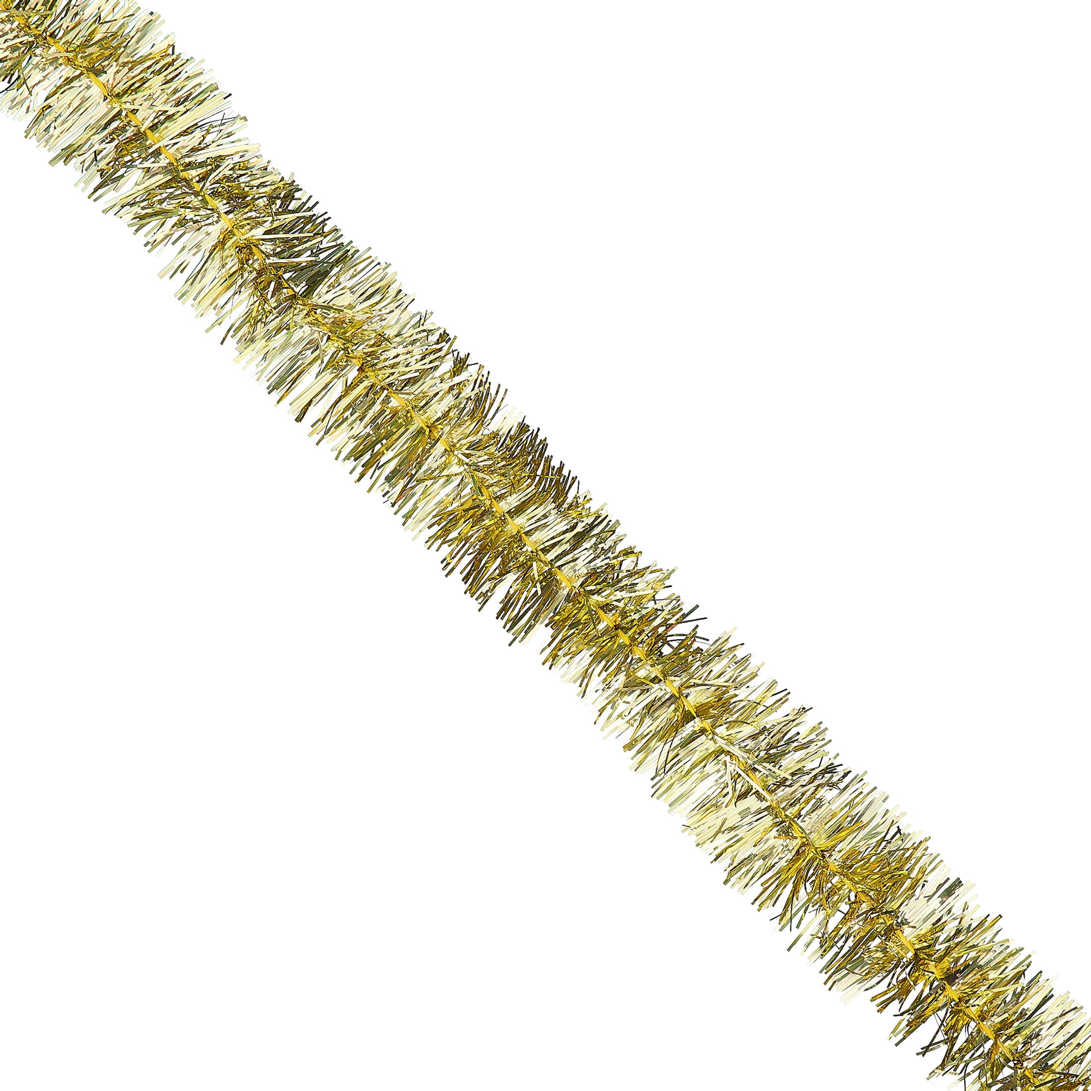 Tinsel Christmas Garland, Gold, 12', by Holiday Time