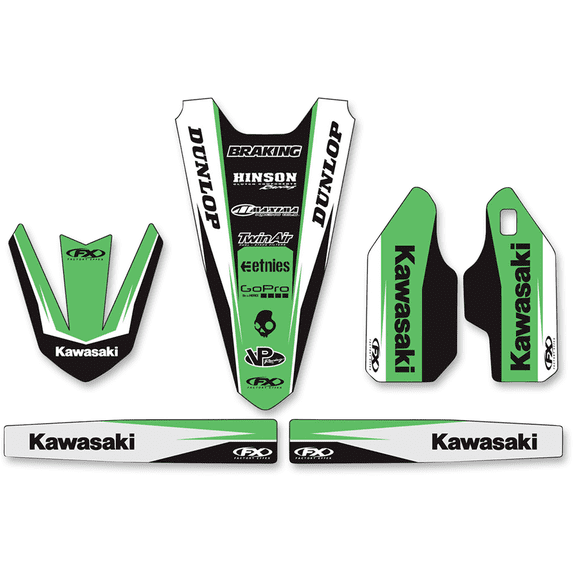 Factory Effex Universal Trim Kits Green 19-50124