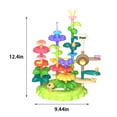 thumbnail image 3 of Augper Clearance Flower Building Toy Set, Flower Garden Building Toys for Girls Boys 3 4 5 6 7 Year Old, Educational Stem Build Flower Garden Toy, Kids Toddler Birthday Gift Ideas, 3 of 8