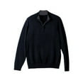 thumbnail image 2 of Edwards Garment Men's Quarter-Zip Cotton Blend Sweater, Style 712, 2 of 2