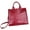 red, variant on Genuine Cowhide Leather Women Tote Bag,Crocodile Embossed Crossbody Shoulder Purse, Purse for Work