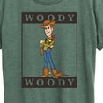thumbnail image 3 of Toy Story 4 - Type Block Woody - Women's Short Sleeve Graphic T-Shirt, 3 of 5