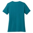 thumbnail image 6 of Yellow Rooster Women's Core Cotton V-Neck Tee Teal M, 6 of 6