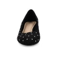 thumbnail image 6 of Journee Womens Saarii Slip On Block Heel Round Toe Pumps, Widths Available, 6 of 10