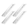 thumbnail image 2 of 4pcs Ceiling Curtain Track Curtain Rail Curved Ceiling Curtain Track Mount for Room Divider Shower Curtain L Shape U Shape Bay Windows RV Curtain Track, 2 of 8