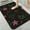 Cactus and Flower Pattern, variant on 1pc World Landmarks Ensemble Bathroom Rug Bathroom Decor and Accessories- Durable,Anti Slip,And Quick Drying,Suitable For Indoor/outdoor Use - Perfect For Bathrooms,Bedrooms,Kitchens
