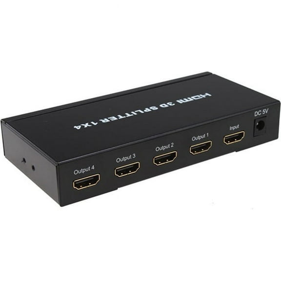 HDMI V1.3 1x4 Splitter Distributor Support up to 1080P