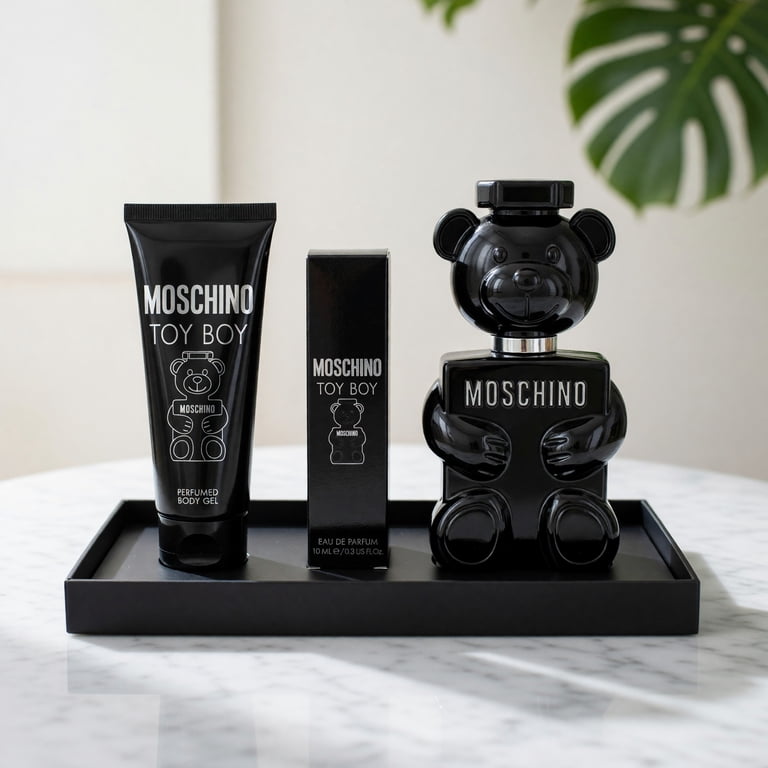 Moschino Toy Boy おまけ付き！ Moschino Toy Boy Premium Fragrance, Cologne Gift Box Set for Men