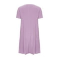 thumbnail image 5 of Mittory Women's Summer Sleeveless V-Neck T-Shirt Tunic Tops Blouse Shirts, 5 of 6