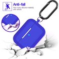thumbnail image 4 of Compatible AirPods Pro Case Cover Silicone Protective Case Skin for Apple Airpod Pro 2019 (Front LED Visible) Black, 4 of 8
