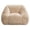 Plush Beige, variant on Fulsmile 4FT Bean Bag Chair for Adults, Compressed Cozy Lazy Sofa Filled with Memory Foam, Trapezoidal Large Reading Fluffy Chair for Bedroom Living Room Video Room, Brown