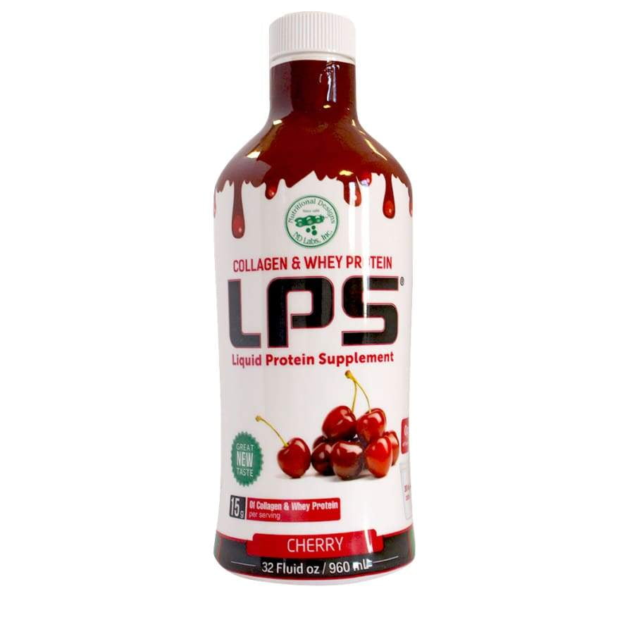 LPS Sugar Free® Collagen & Whey Liquid Protein Supplement by