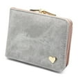 thumbnail image 1 of Ladies Small Heart Decoration Purse Wallet Short Small Purse Large Capacity Wallets, 1 of 7