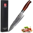 thumbnail image 1 of YARENH Damascus Chef Knife 8 Inch - Kitchen Knife,73 Layers Damascus Steel Blade,Sharp and Durable - Ergonomic Wooden Handle - Gift Box - Perfect for Professional Chefs and Cooking Enthusiasts, 1 of 7