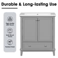 30 Inch L Modern Storage Bathroom Vanity with Sink Combo ...