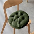 thumbnail image 5 of Summer Savings Clearance! Boovnll Chair Cushions, 16" Soft Comfortable Thicken Non-Slip Velvet Round Outdoor Cushions, Chair Cushion for Outdoor, Indoor, Garden, Patio, Sofa, Couch - Seat Cushion, 5 of 6