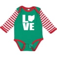 thumbnail image 3 of Inktastic Ohio Love Boys or Girls Long Sleeve Baby Bodysuit, 3 of 5