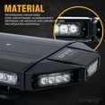 thumbnail image 5 of Xprite Black Hawk 27" Professional LED Stealth Low Profile Roof Top Strobe Light Bar, 5 of 7