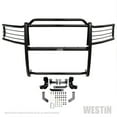 Westin Sportsman 1-Piece Grille Guard (Black) - Walmart.com