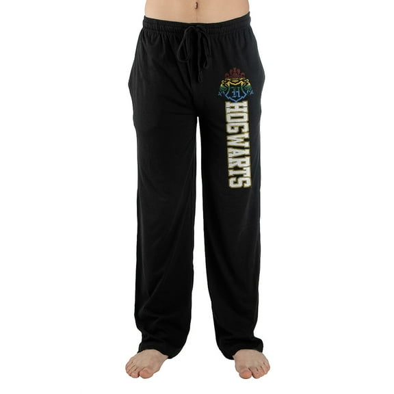 Mens Harry Potter Hogwarts Sleep Pajama Pants-Small
