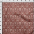 thumbnail image 4 of oneOone Viscose Chiffon Red Fabric Damask Sewing Craft Projects Fabric Prints By Yard 42 Inch Wide, 4 of 4