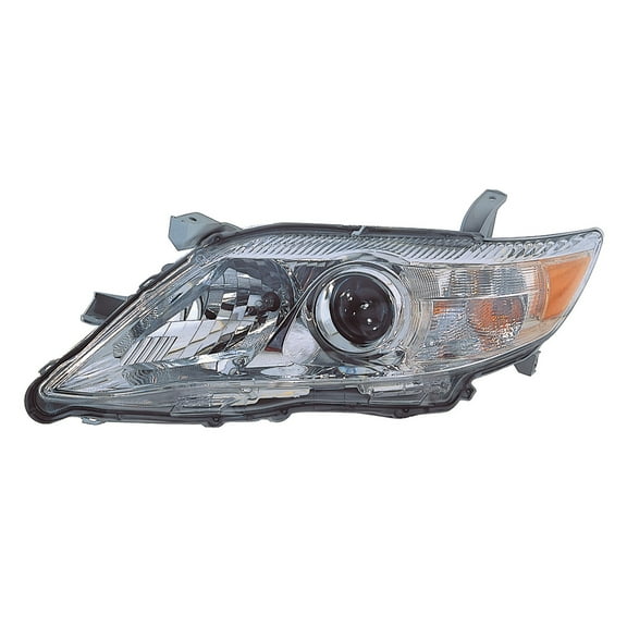 KAI New CAPA Certified Standard Replacement Driver Side Headlight Lens And Housing, Fits 2010-2011 Toyota Camry