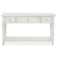 thumbnail image 2 of Magnussen Home Newport Alabaster Rectangular Sofa Table, 2 of 9