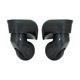 thumbnail image 1 of Ruedas de equipaje de reemplazo de 2 piezas Viaje Tronters Silent Universal Universal Smooth Wear Black Trolley Ruedas de reparación Partes de L, 1 of 8