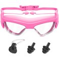 thumbnail image 2 of Muyoka Gafas de natación para niños Gafas de natación transparentes antivaho para niños Adolescentes Gafas de natación de visión amplia Gafas protectoras de ojos de natación impermeables con correa aj Muyoka Hogar, 2 of 6