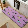 thumbnail image 5 of Cute Cartoon Dachshund Kitchen Rug Mat,Kitchen Runner Rugs Non Skid Washable,Decorative Kitchen Floor Mats for Kitchen,Sink,Laundry,17"x47.2", 5 of 7