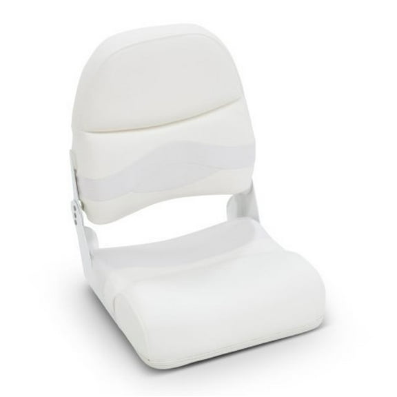 Lippert 698559 Pontoon Furn Fold Down Seat, White
