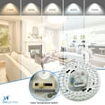 thumbnail image 3 of 12 Inch Double Ring LED Flush Mount Ceiling Fixture with 5CCT Seletable, 3 of 8