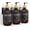 Amber Brown, variant on Shampoo and Conditioner Dispenser, Shower Soap Dispenser Wall Mounted 3 Sets White Plastic Bottles Bamboo Pump, 500ml Shampoo and Conditioner Bottles for Bathroom, Shower Wall and Hotel